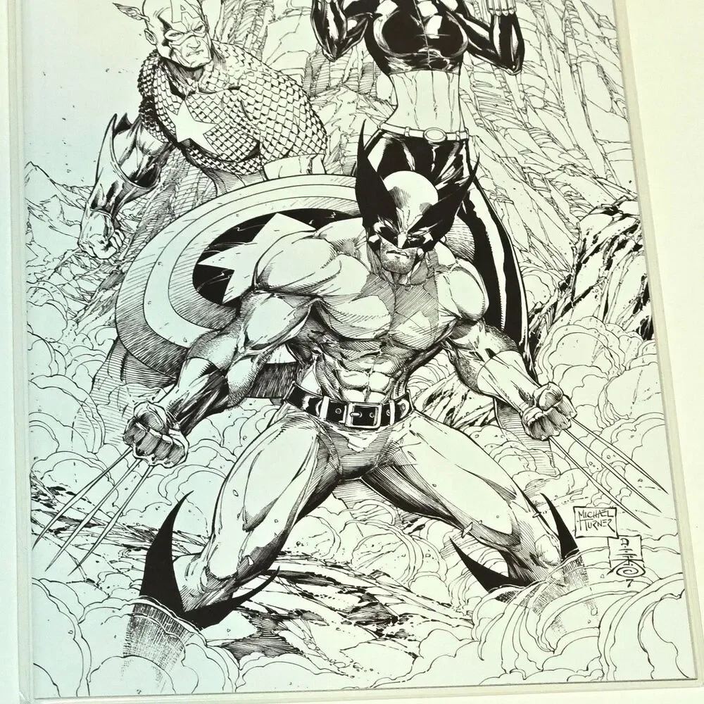 Wolverine Sketch Variant Street Level Hero Marvel Avengers Exclusive Comic - Picture 3 of 7